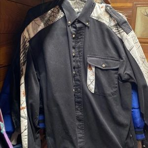 Whitetail original deer gear button up shirt